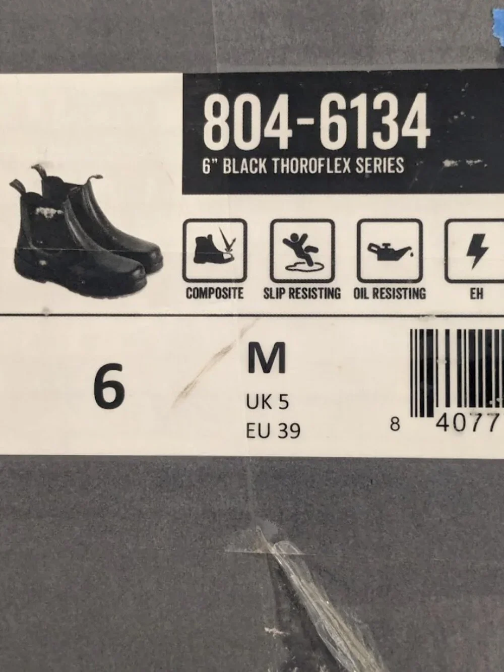 NWT MEN'S 6-MED THOROGOOD 804-6134 6
